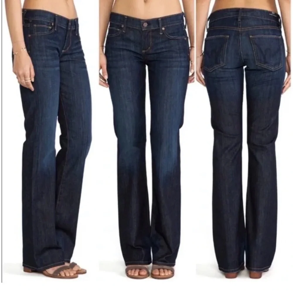 Citizens of Humanity Dita Petite Bootcut Jeans 26 Blue - Picture 1 of 3